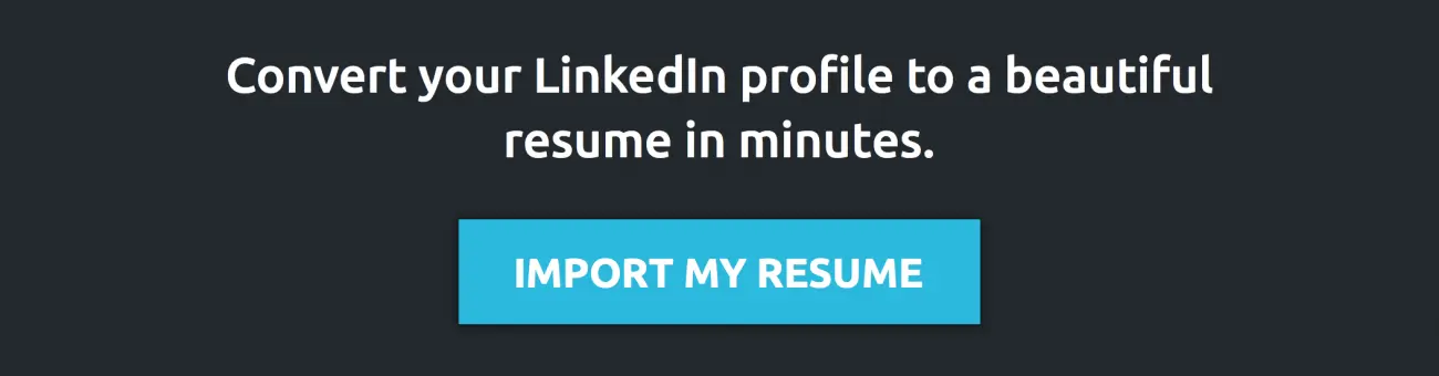 linkedin- profile-to-resume