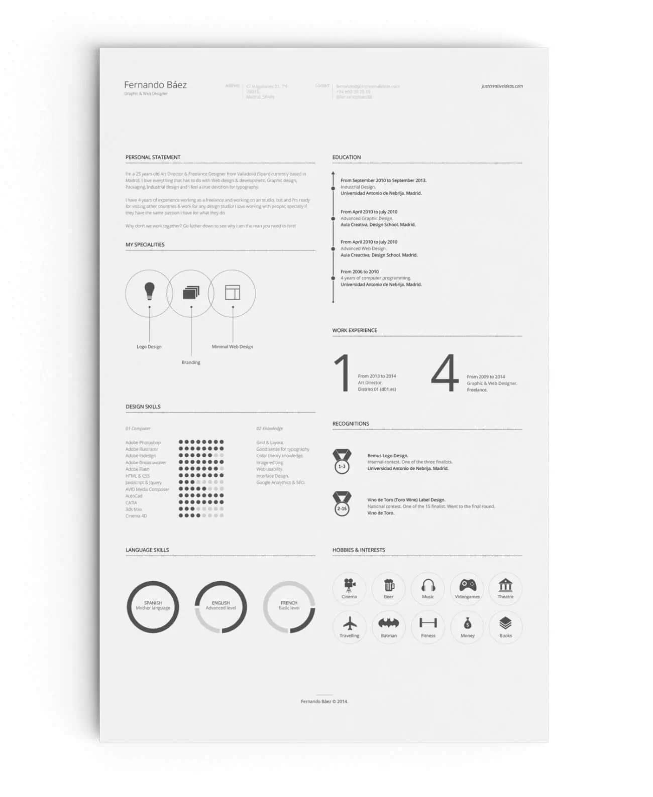 Sample Resume Template Free from d3ibl6bxs79jg9.cloudfront.net