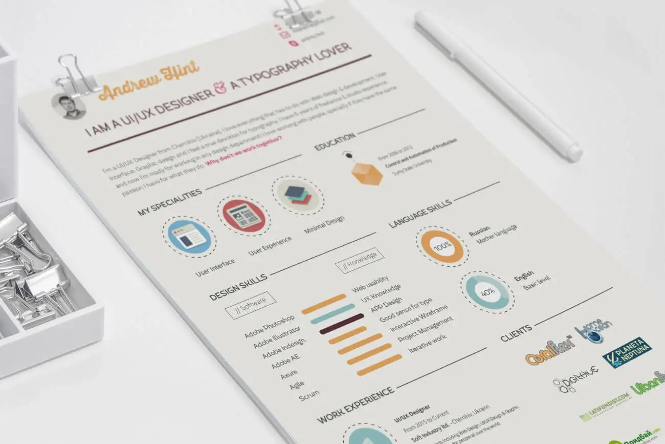 40 Creative Resume Templates You Ll Want To Steal In 2019