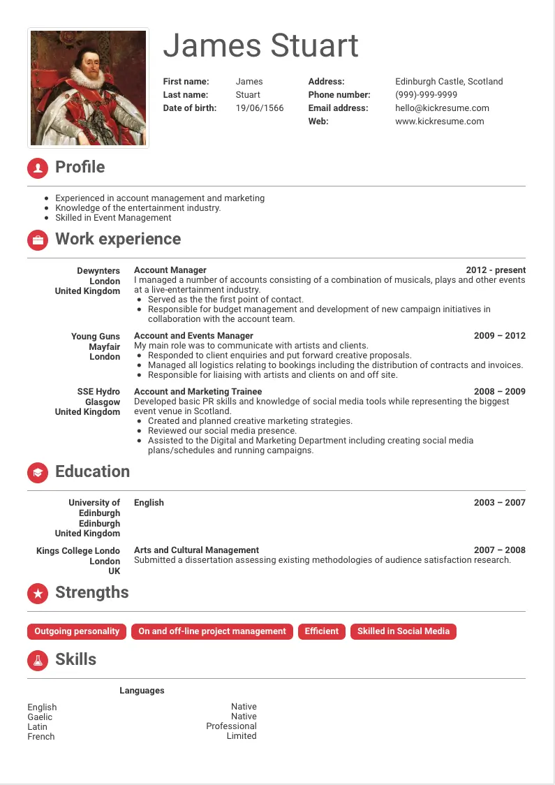 10 Account Manager Resume Samples That Ll Land You The