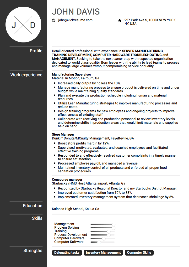 another word for troubleshoot resume