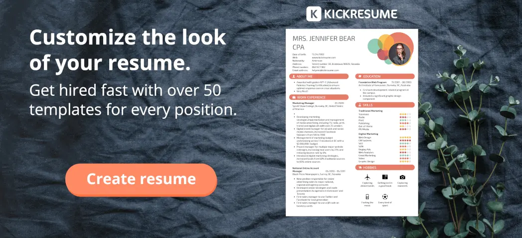 tailor your resume to a specific job description
