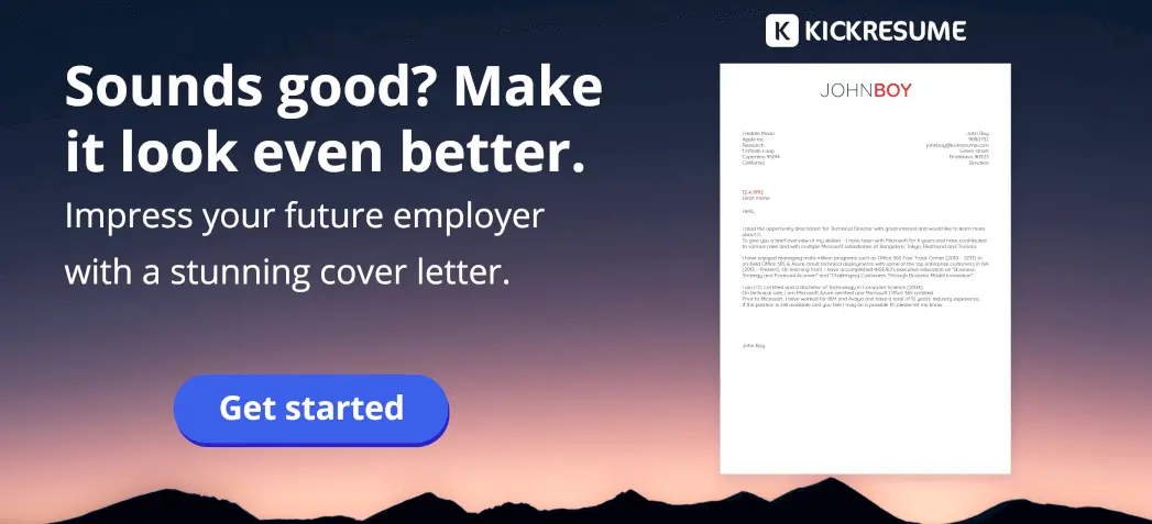 how to start a cover letter