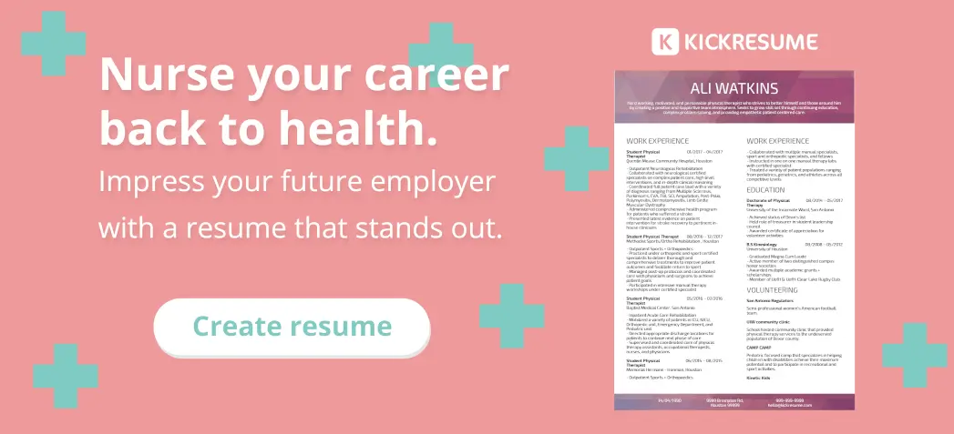 Healthcare Resume Samples