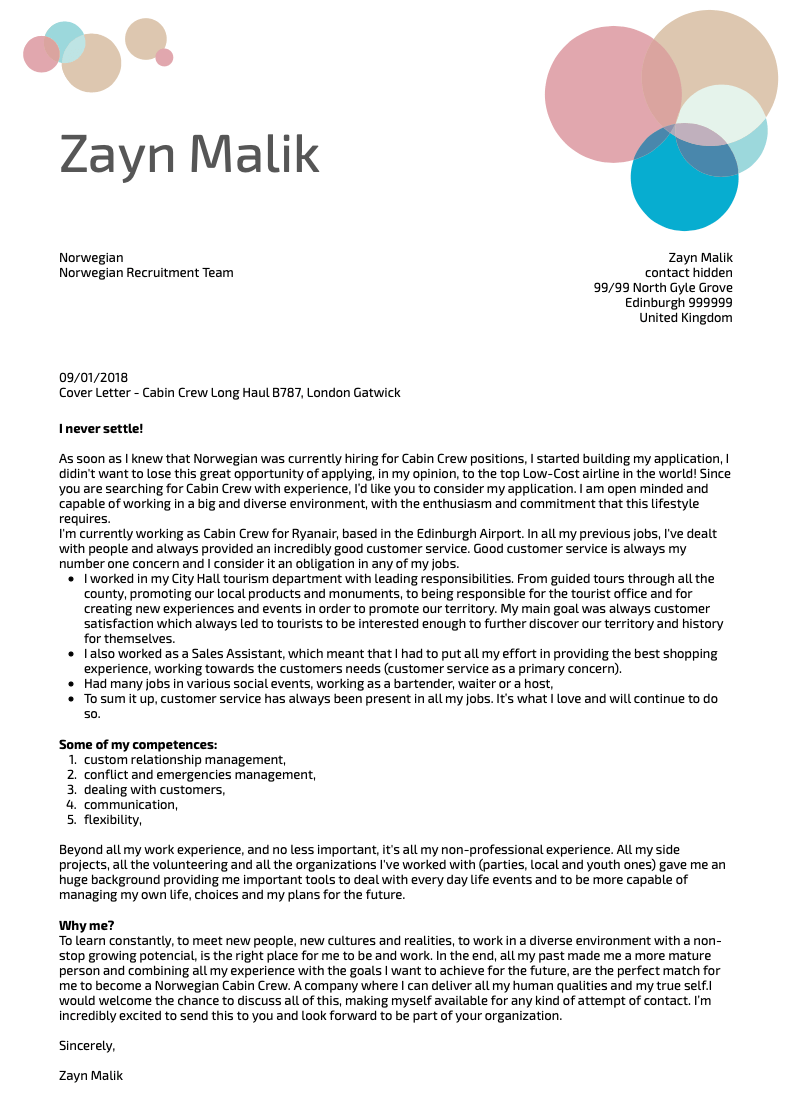 application letter for a youth development officer