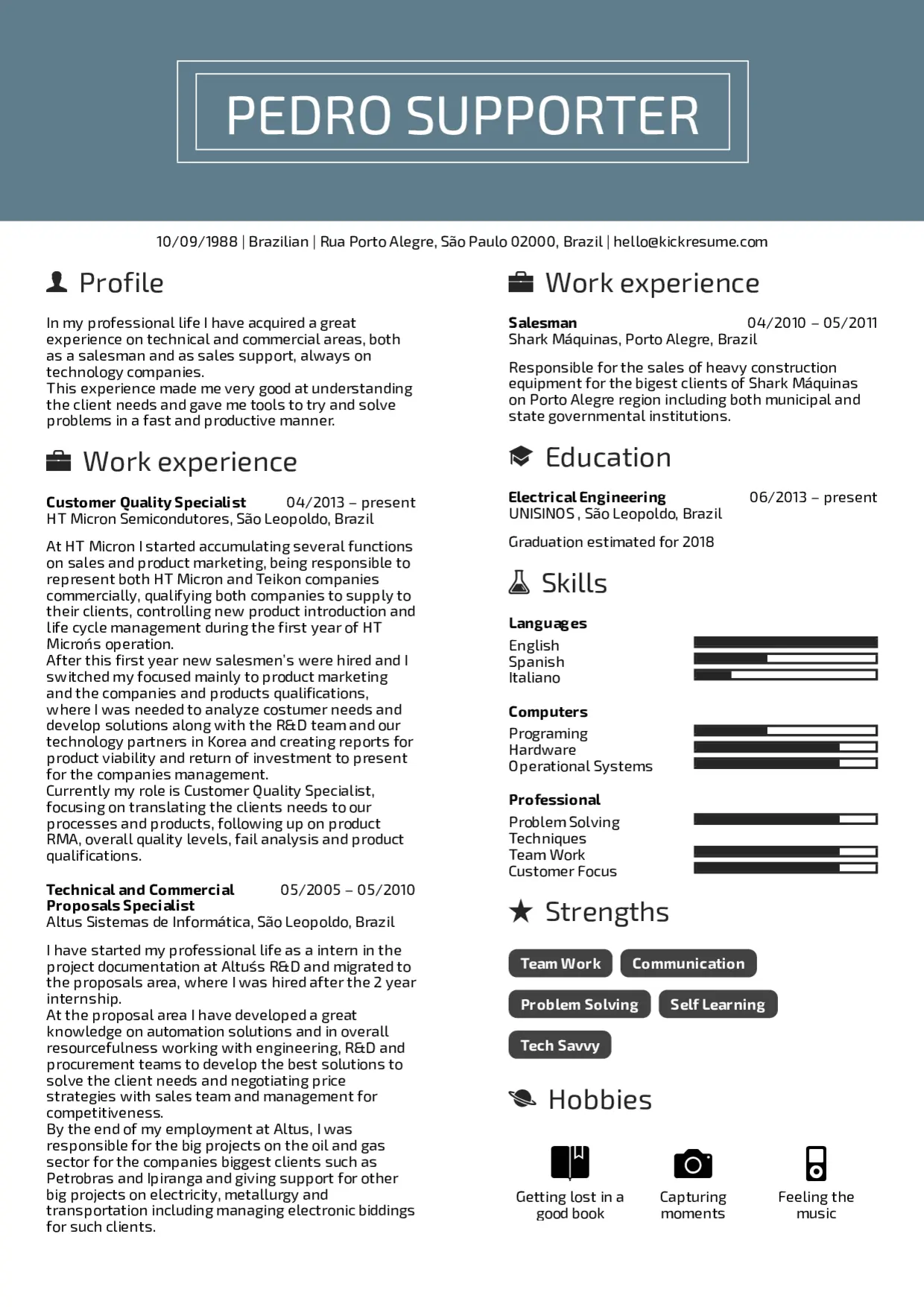 Release Manager Vodafone Resume Sample