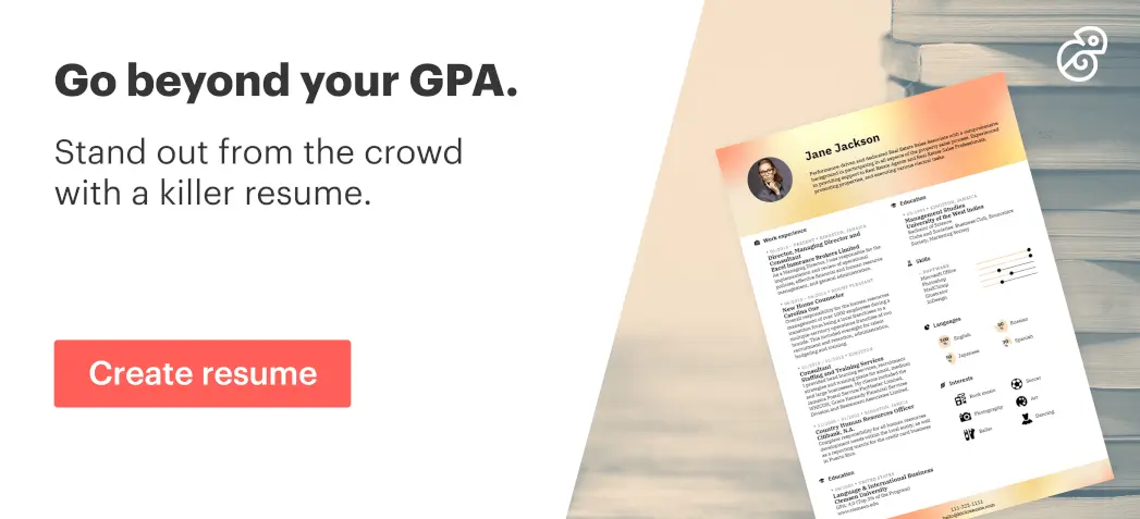 go beyond your gpa impress with resume