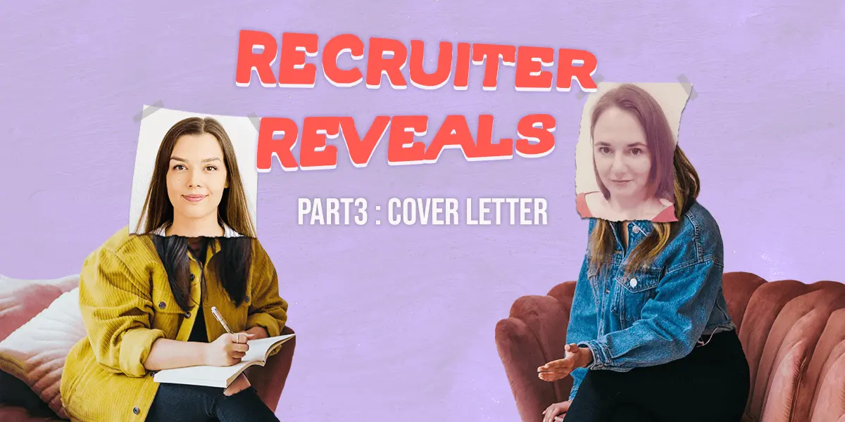 recruiter reveals cover letter outline