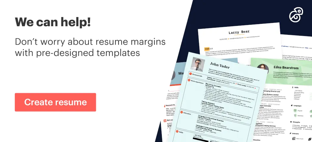 choose a resume format template