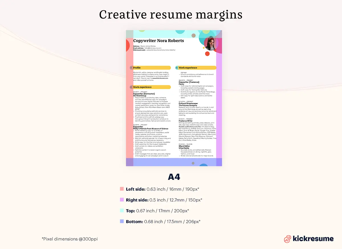 Resume Margins: How to Get Them Right [+Resume Format Templates]