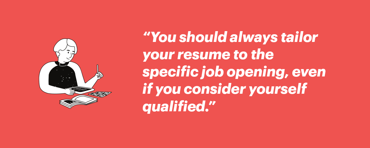 tailor your resume