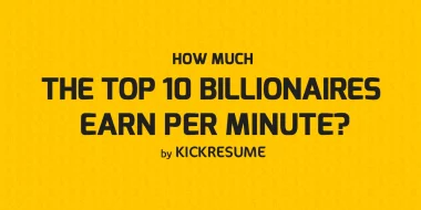 How Much the Top 10 Billionaires Earn per Minute? (Infographic)