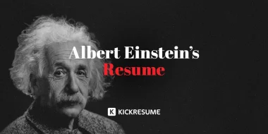 Albert Einstein’s Resume Proves Even Geniuses Struggle After Graduation