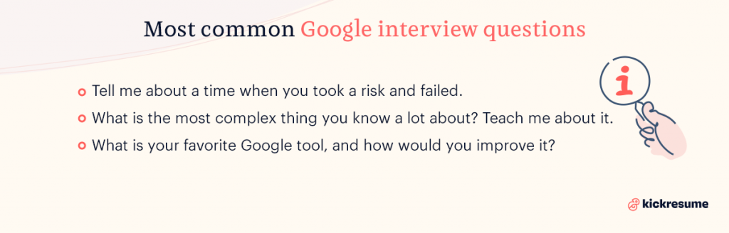 Google interview questions