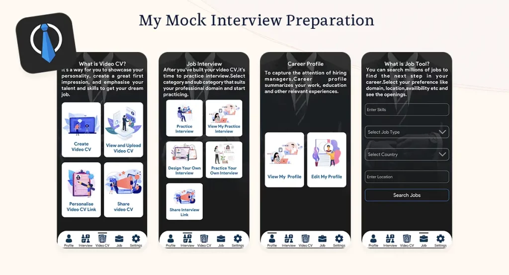 My Mock job search app