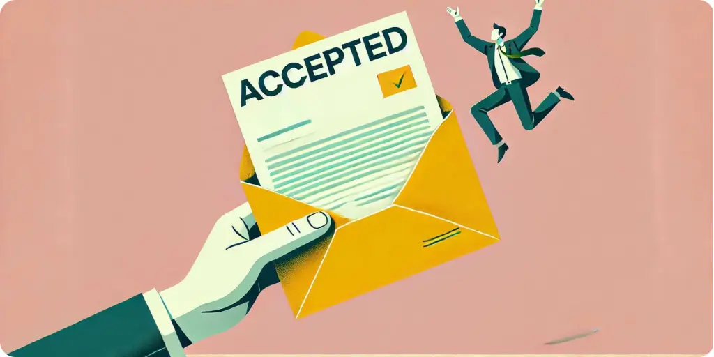 how to accept a job offer email Blog Cover